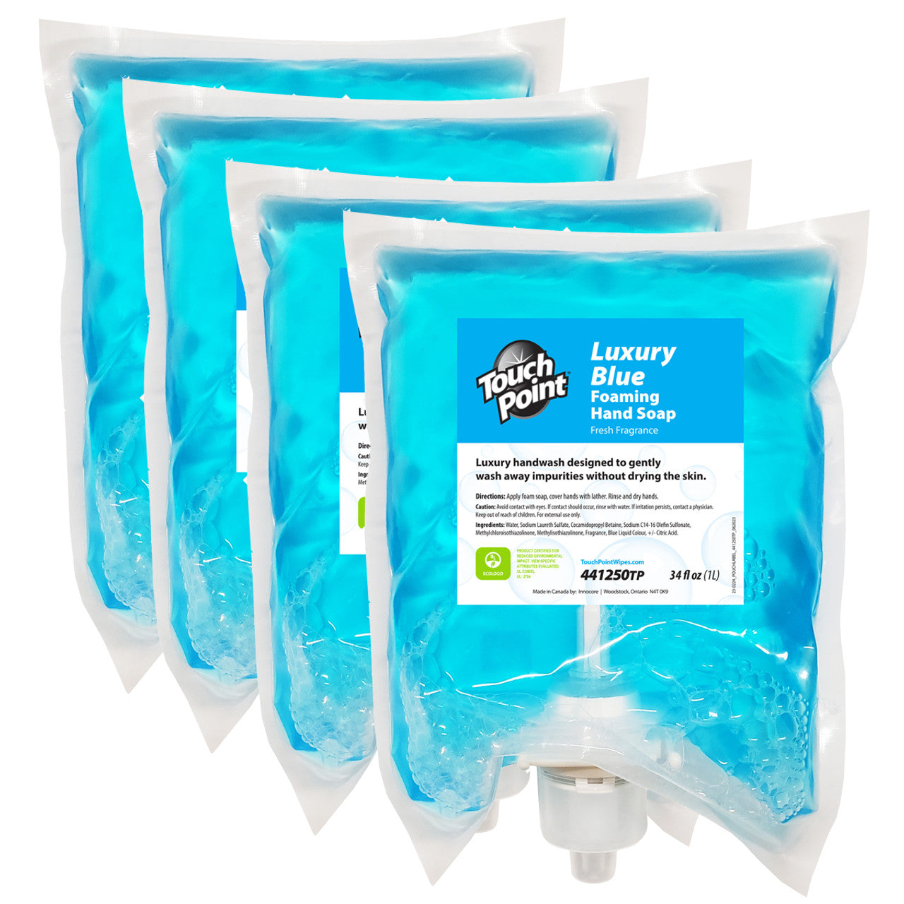 Blue Foam Soap Case of 4
